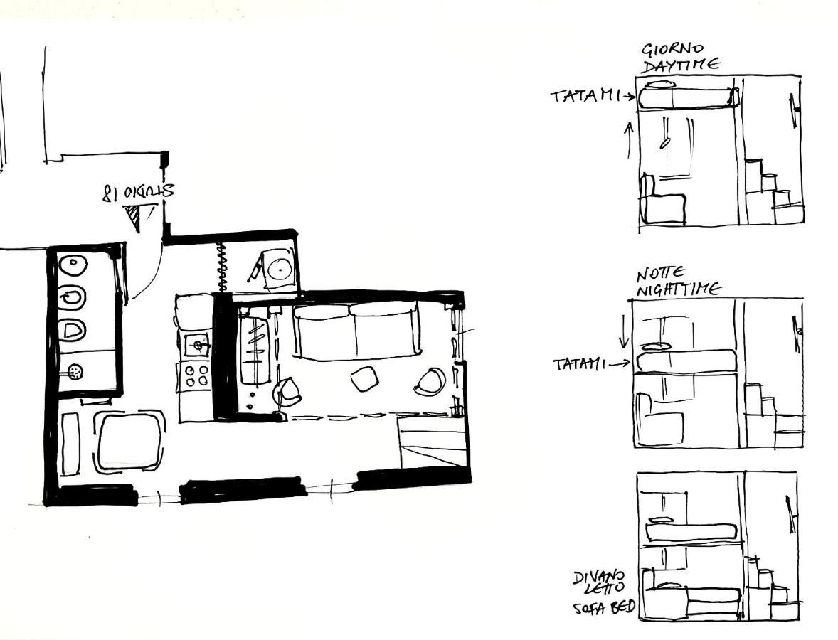 Appartement Studio 18 à Milan Extérieur photo